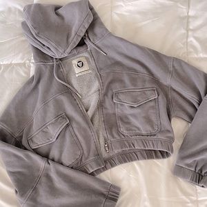 Urban Outfitters Crop hoodie
